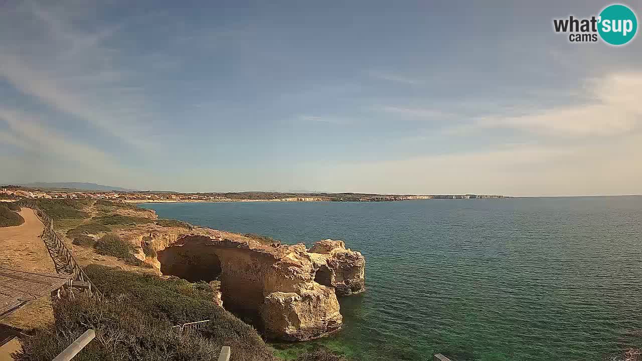 Live Webcam Spiaggia Putzu Idu – Arco di S’Architteddu – Oristano livecam Sardegna