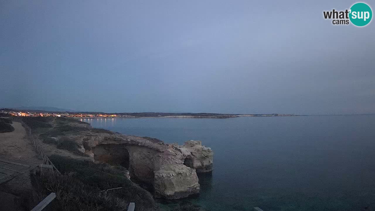 Live Webcam Putzu Idu Strand – Arco di S’Architteddu – Oristano livecam Sardinien – Italien