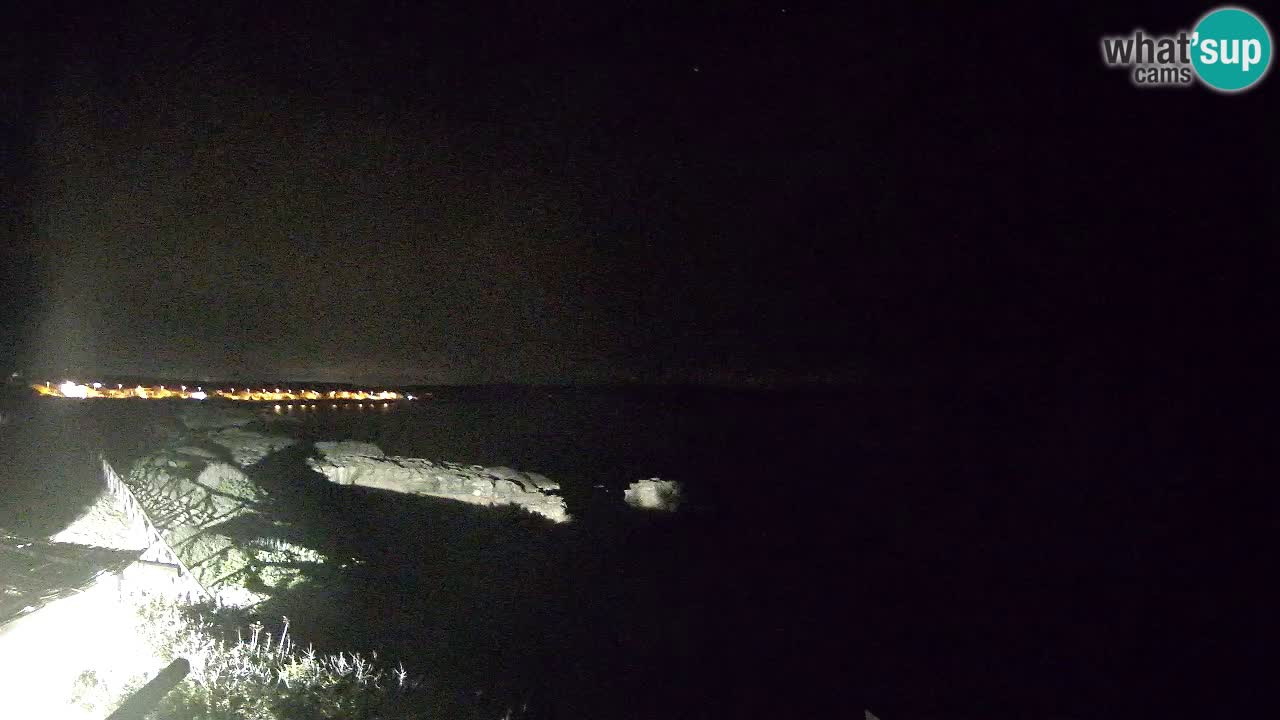 Live Webcam Putzu Idu Strand – Arco di S’Architteddu – Oristano livecam Sardinien – Italien