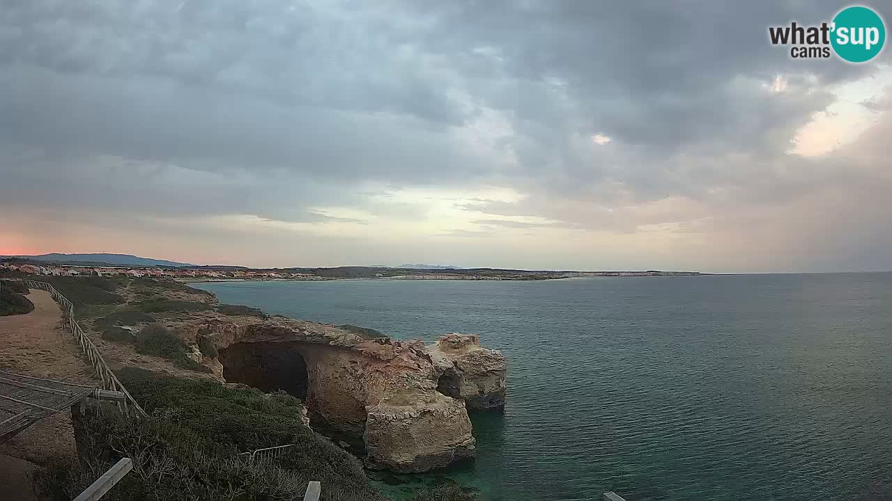 Webcam en direct Plage Putzu Idu – Arco di S’Architteddu – Oristano livecam Sardaigne – Italie