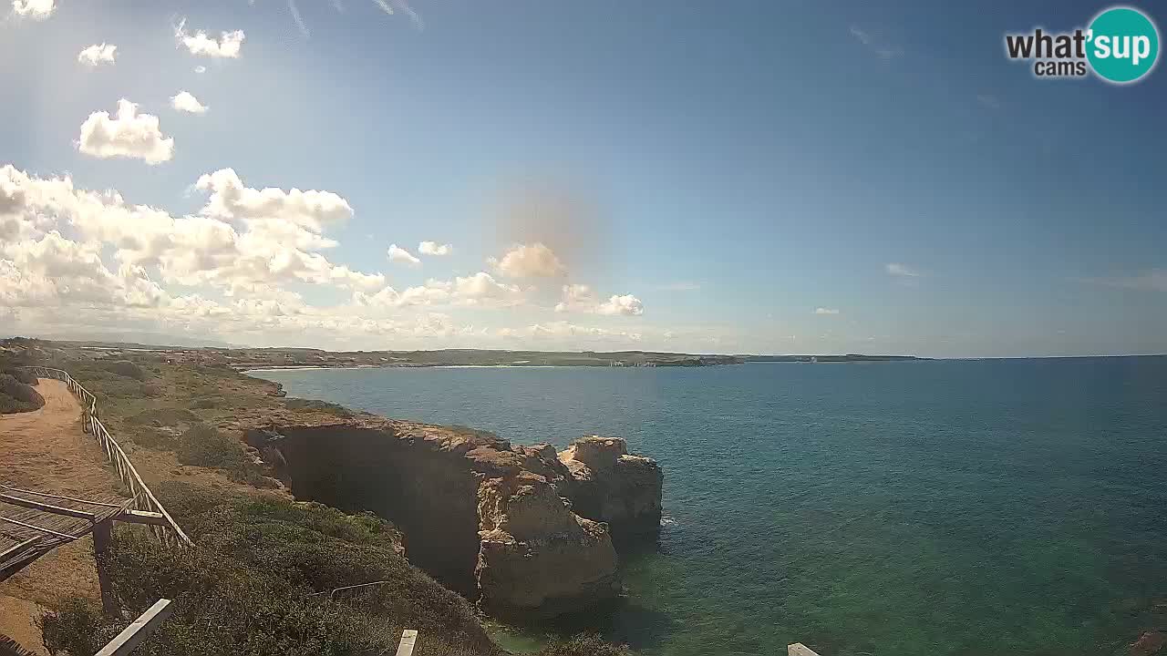 Webcam en direct Plage Putzu Idu – Arco di S’Architteddu – Oristano livecam Sardaigne – Italie