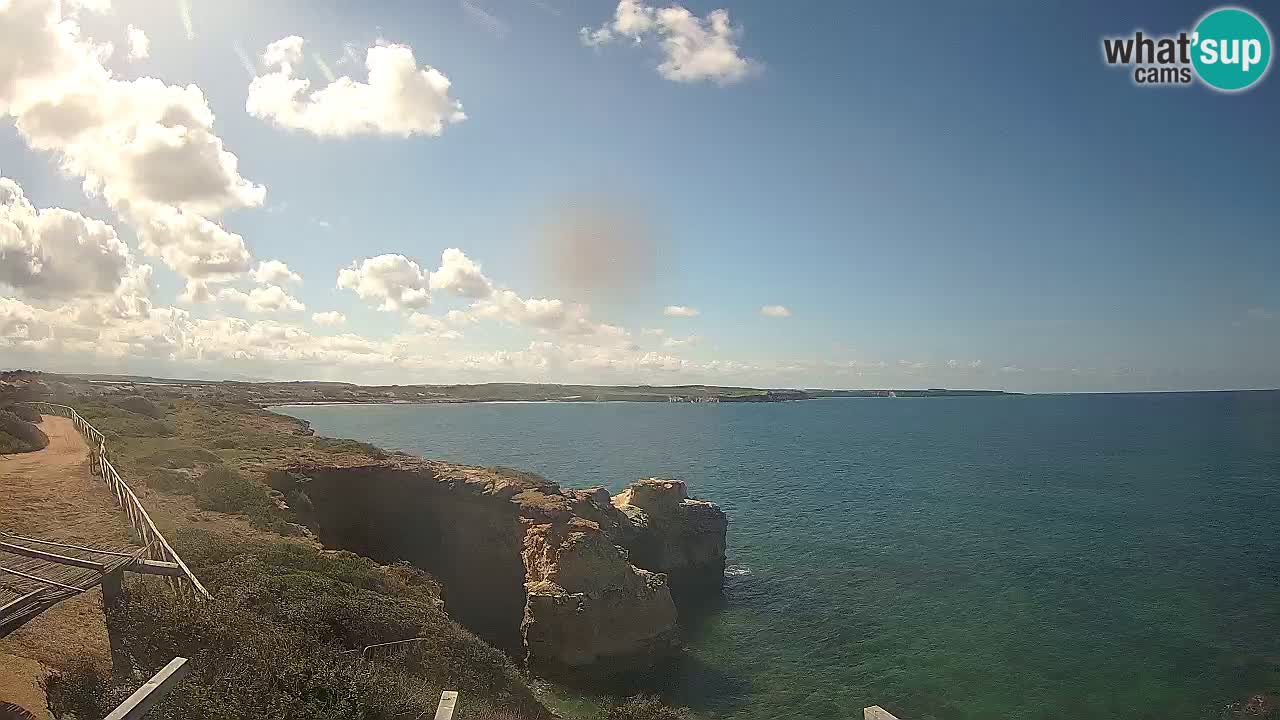 Web kamera uživo Plaža Putzu Idu – Arco di S’Architteddu – Oristano Sardinija – Italija