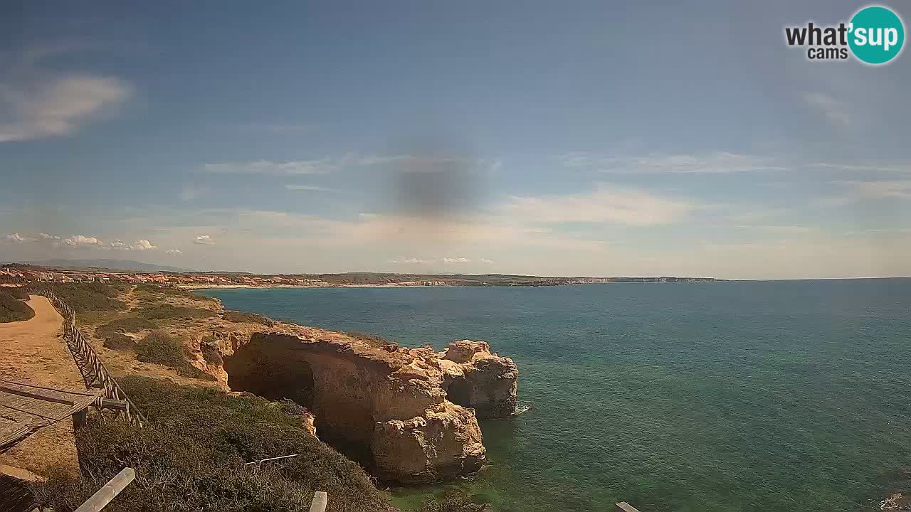 Webcam en direct Plage Putzu Idu – Arco di S’Architteddu – Oristano livecam Sardaigne – Italie