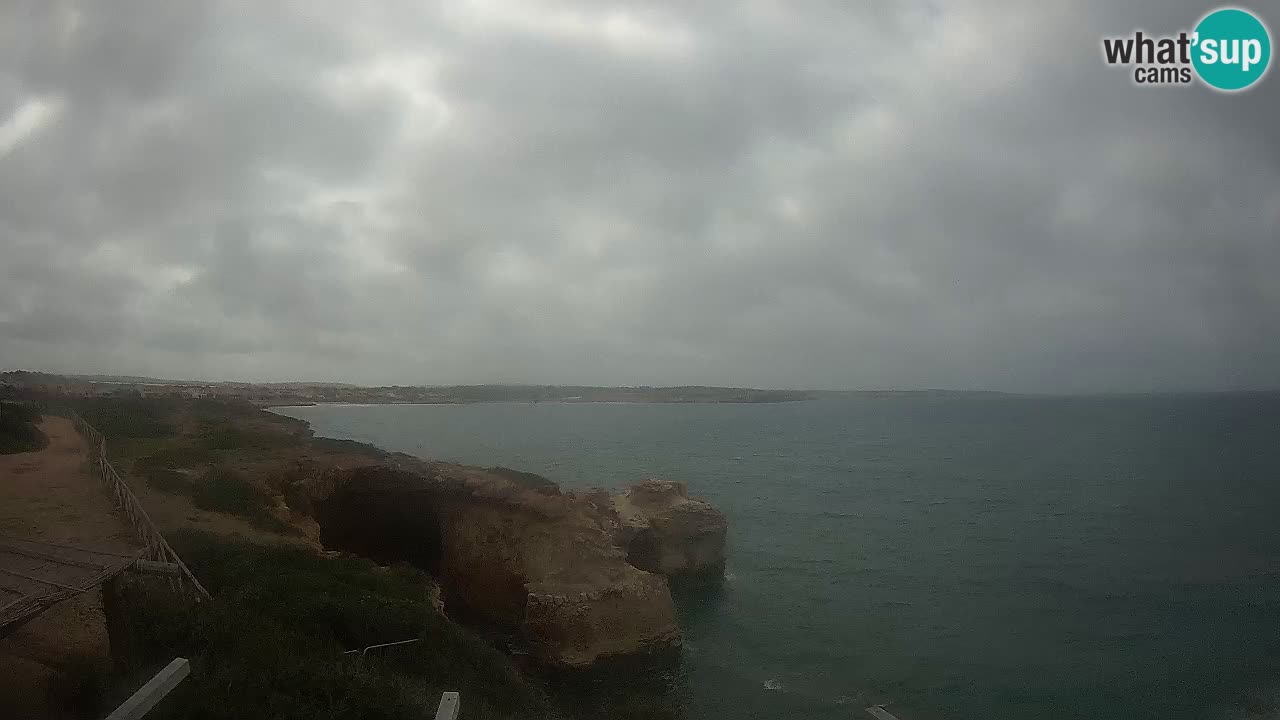 Live Webcam Putzu Idu beach – Arco di S’Architteddu – Oristano livecam Sardinia – Italy