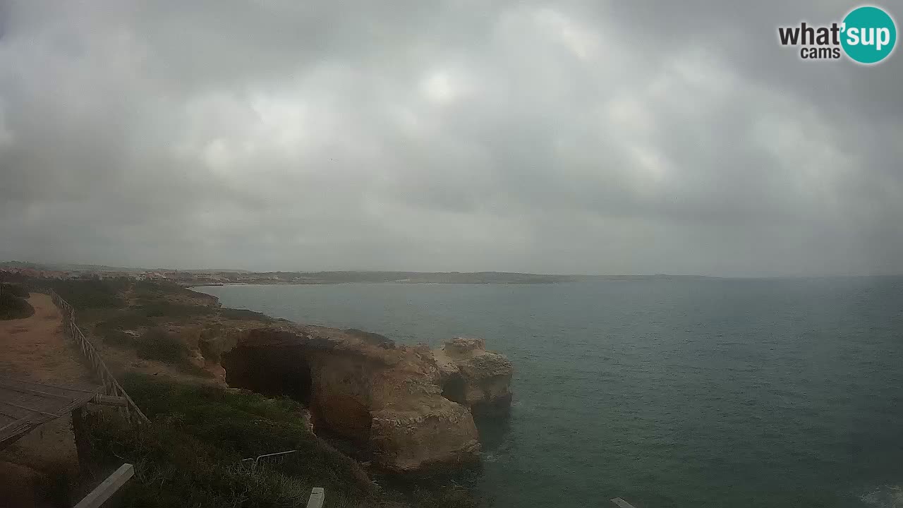 Live Webcam Putzu Idu beach – Arco di S’Architteddu – Oristano livecam Cerdeña – Italia