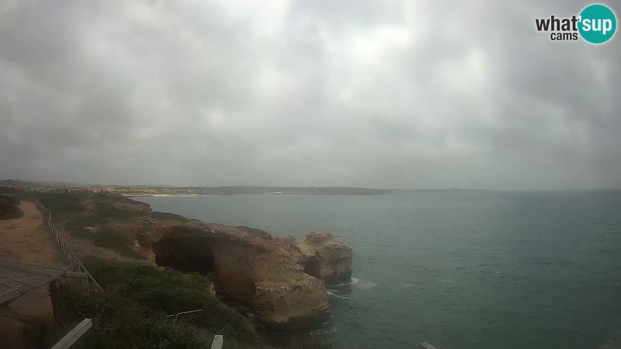 Live Webcam Putzu Idu beach – Arco di S’Architteddu – Oristano livecam Cerdeña – Italia
