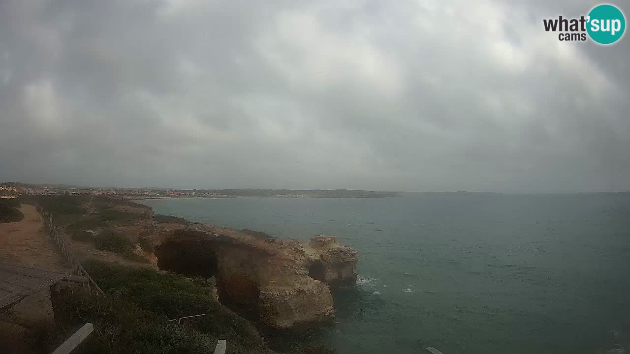 Live Webcam Putzu Idu Strand – Arco di S’Architteddu – Oristano livecam Sardinien – Italien
