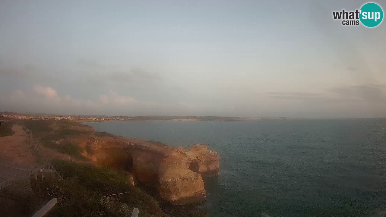 Live Webcam Putzu Idu Strand – Arco di S’Architteddu – Oristano livecam Sardinien – Italien