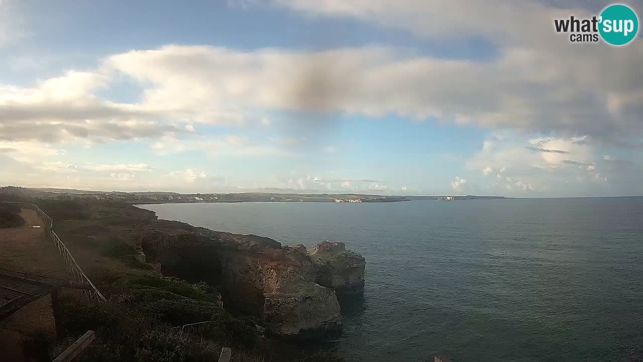 Live Webcam Putzu Idu beach – Arco di S’Architteddu – Oristano livecam Cerdeña – Italia