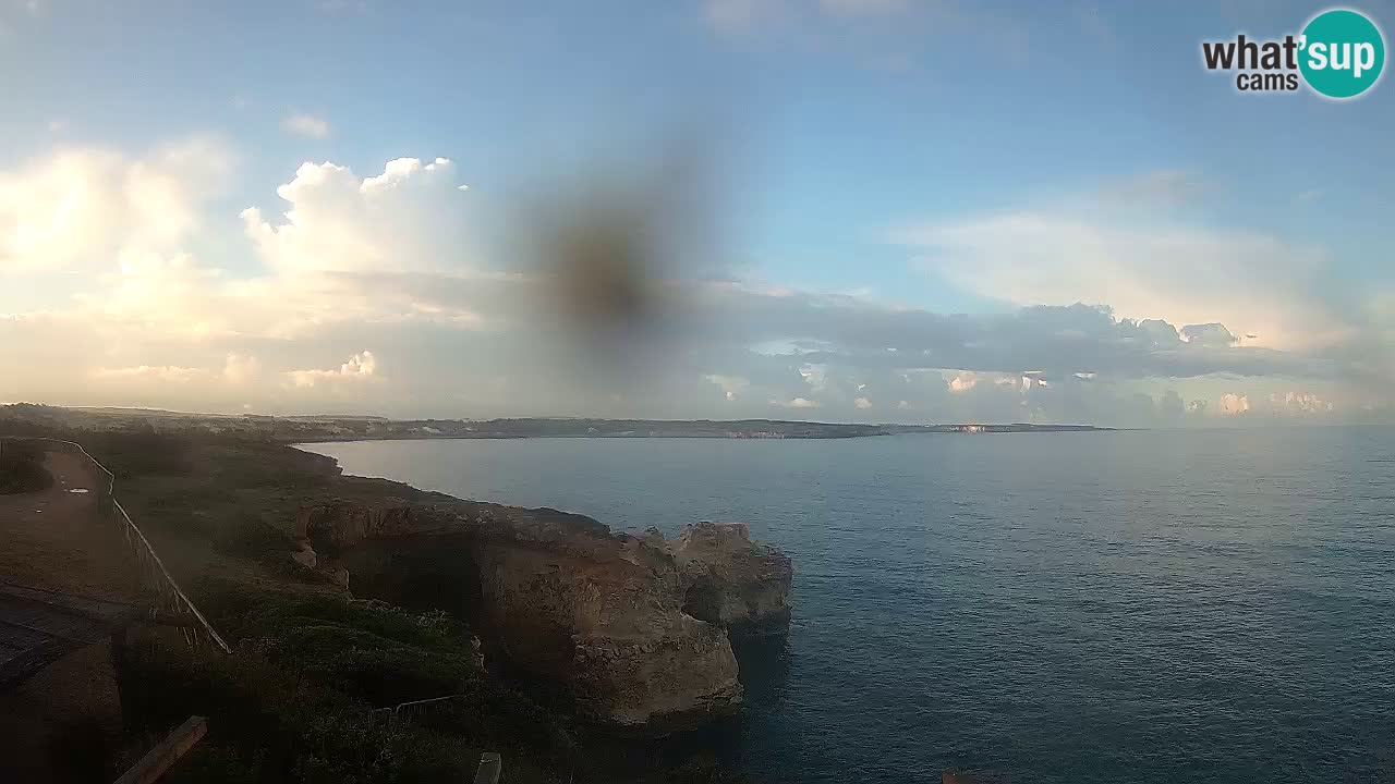 Live Webcam Putzu Idu beach – Arco di S’Architteddu – Oristano livecam Cerdeña – Italia