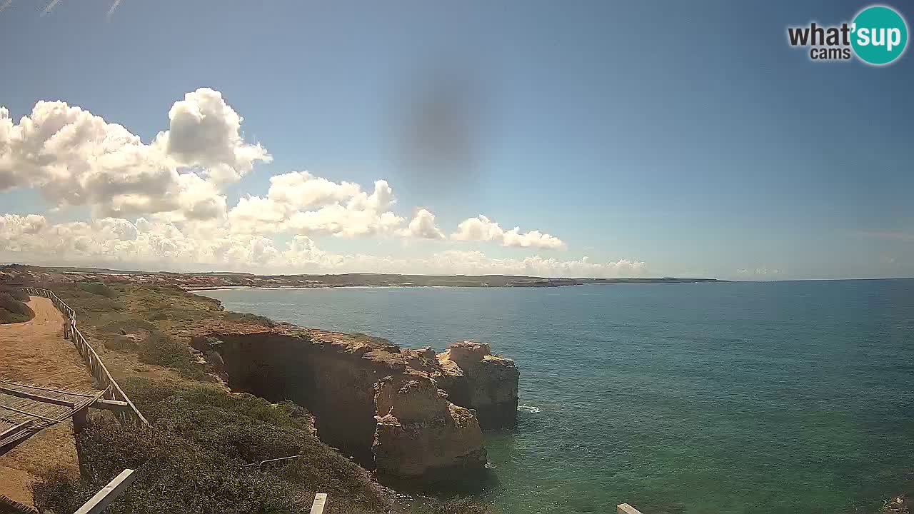 Live Webcam Putzu Idu beach – Arco di S’Architteddu – Oristano livecam Cerdeña – Italia