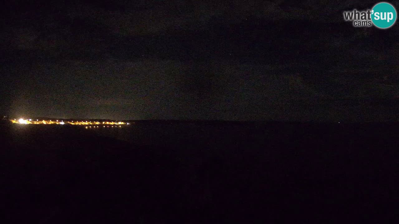 Spletna kamera v živo Plaža Putzu Idu – Arco di S’Architteddu – webcam Oristano Sardinija – Italija