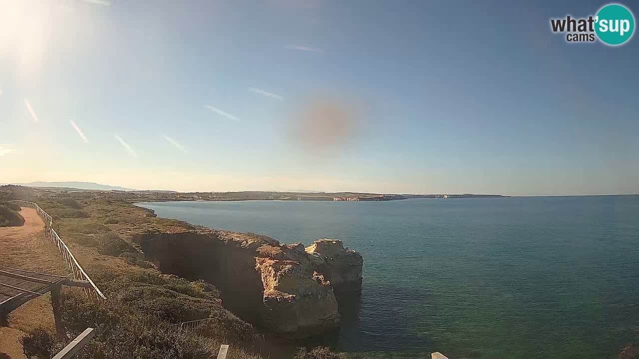 Live Webcam Putzu Idu Strand – Arco di S’Architteddu – Oristano livecam Sardinien – Italien