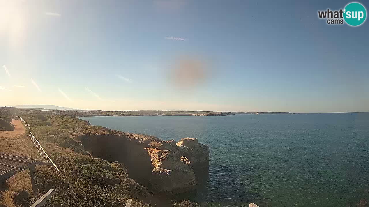 Live Webcam Putzu Idu Strand – Arco di S’Architteddu – Oristano livecam Sardinien – Italien