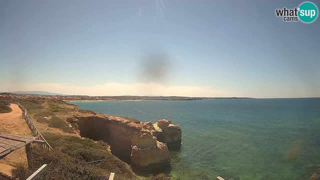 Web kamera uživo Plaža Putzu Idu – Arco di S’Architteddu – Oristano Sardinija – Italija
