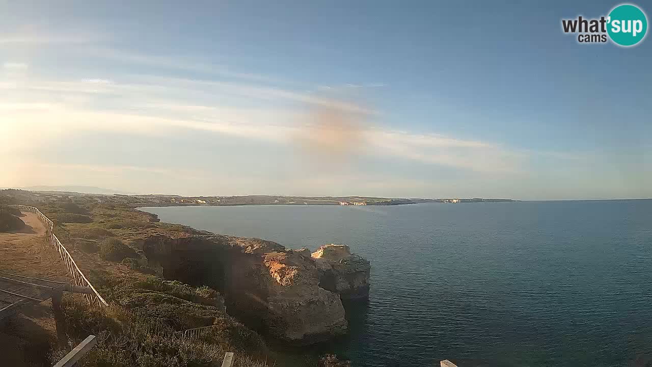 Web kamera uživo Plaža Putzu Idu – Arco di S’Architteddu – Oristano Sardinija – Italija
