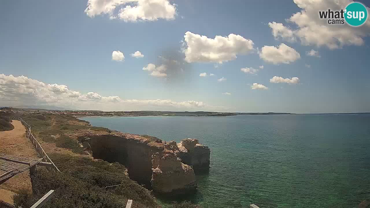 Webcam en direct Plage Putzu Idu – Arco di S’Architteddu – Oristano livecam Sardaigne – Italie