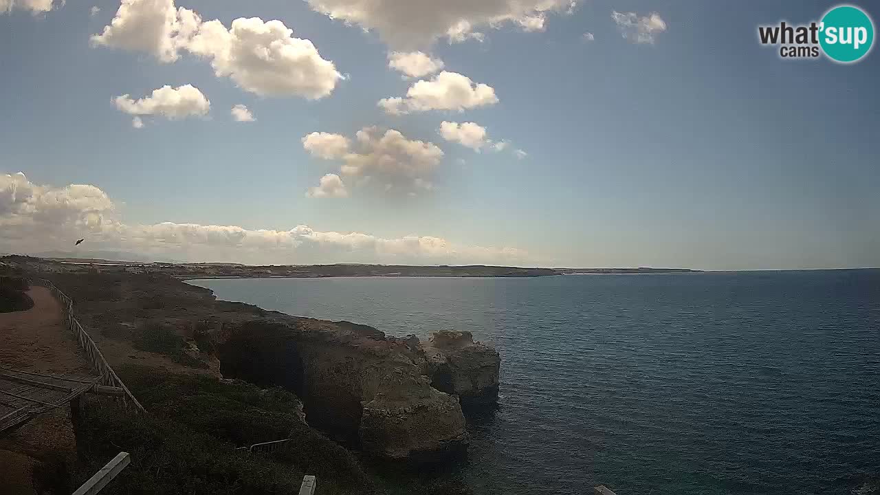 Live Webcam Putzu Idu beach – Arco di S’Architteddu – Oristano livecam Cerdeña – Italia