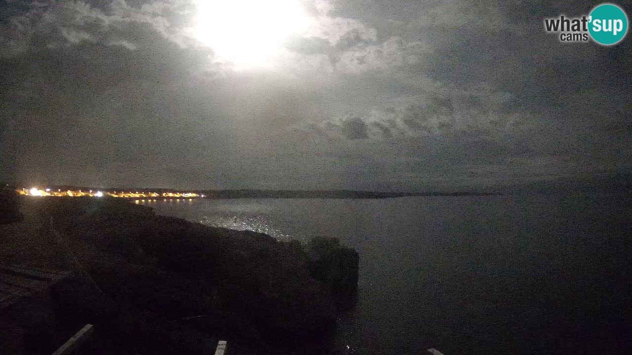 Live Webcam Putzu Idu Strand – Arco di S’Architteddu – Oristano livecam Sardinien – Italien