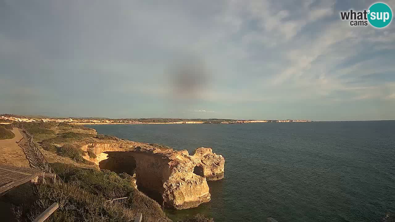 Webcam en direct Plage Putzu Idu – Arco di S’Architteddu – Oristano livecam Sardaigne – Italie