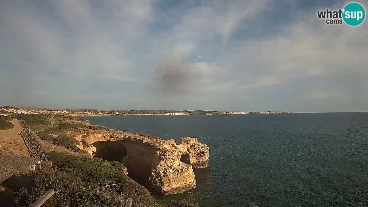 Live Webcam Spiaggia Putzu Idu – Arco di S’Architteddu – Oristano livecam Sardegna