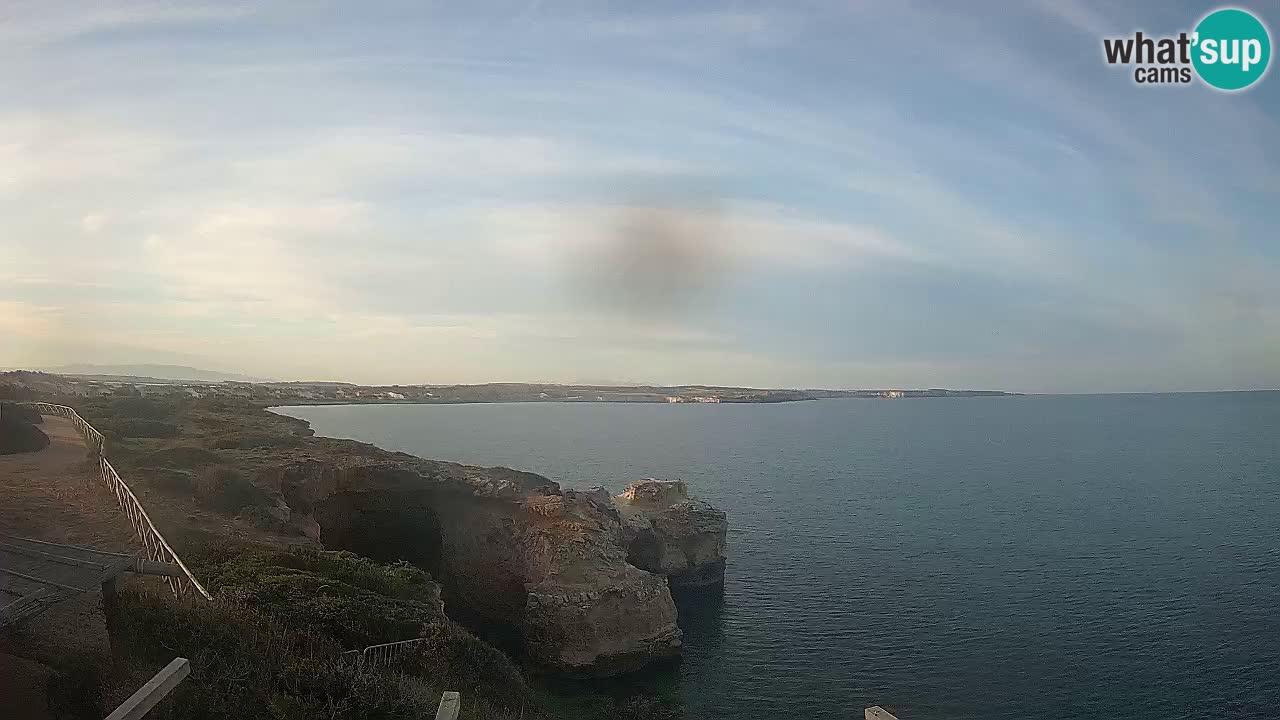 Webcam en direct Plage Putzu Idu – Arco di S’Architteddu – Oristano livecam Sardaigne – Italie