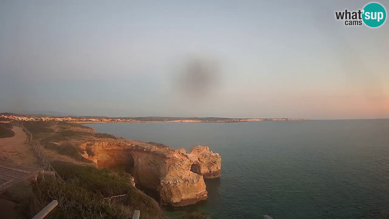 Webcam en direct Plage Putzu Idu – Arco di S’Architteddu – Oristano livecam Sardaigne – Italie