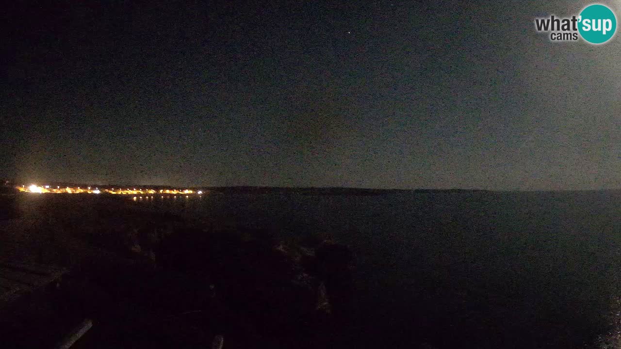 Live Webcam Putzu Idu beach – Arco di S’Architteddu – Oristano livecam Cerdeña – Italia