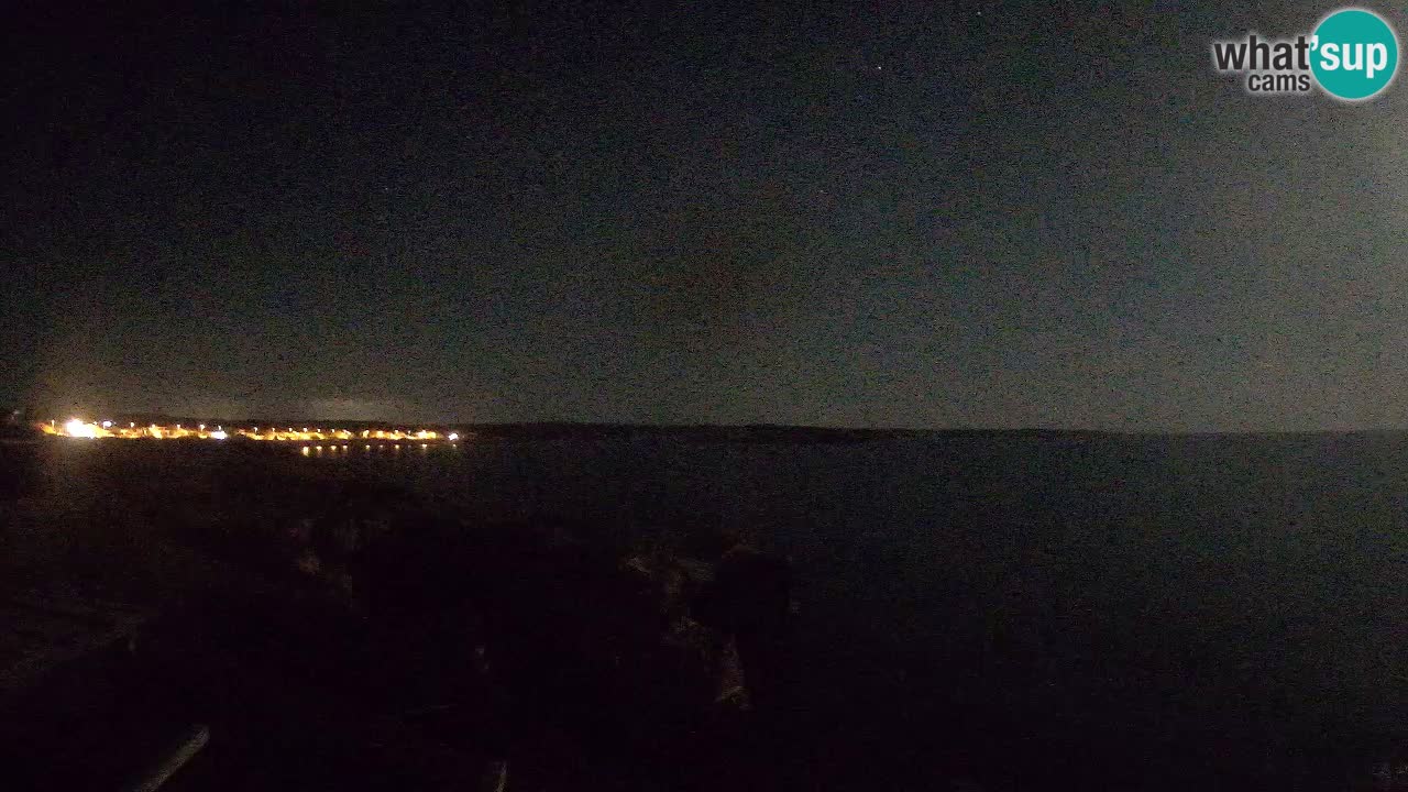 Live Webcam Putzu Idu beach – Arco di S’Architteddu – Oristano livecam Cerdeña – Italia