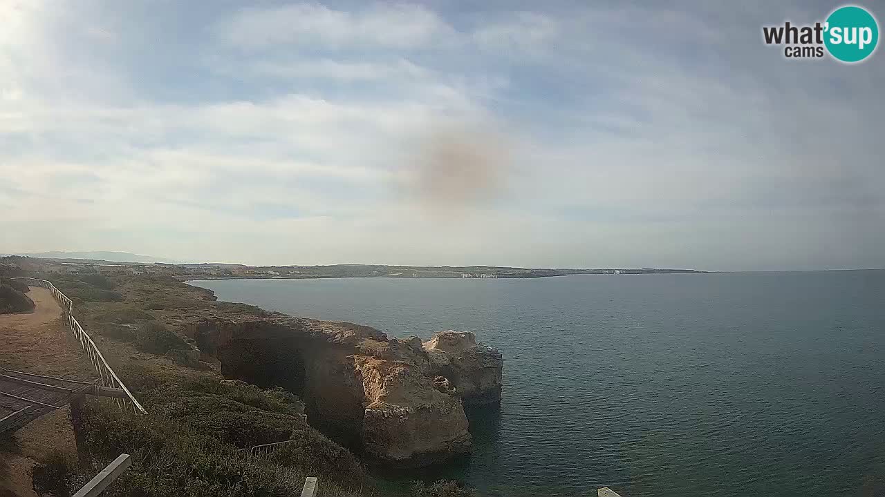 Webcam en direct Plage Putzu Idu – Arco di S’Architteddu – Oristano livecam Sardaigne – Italie