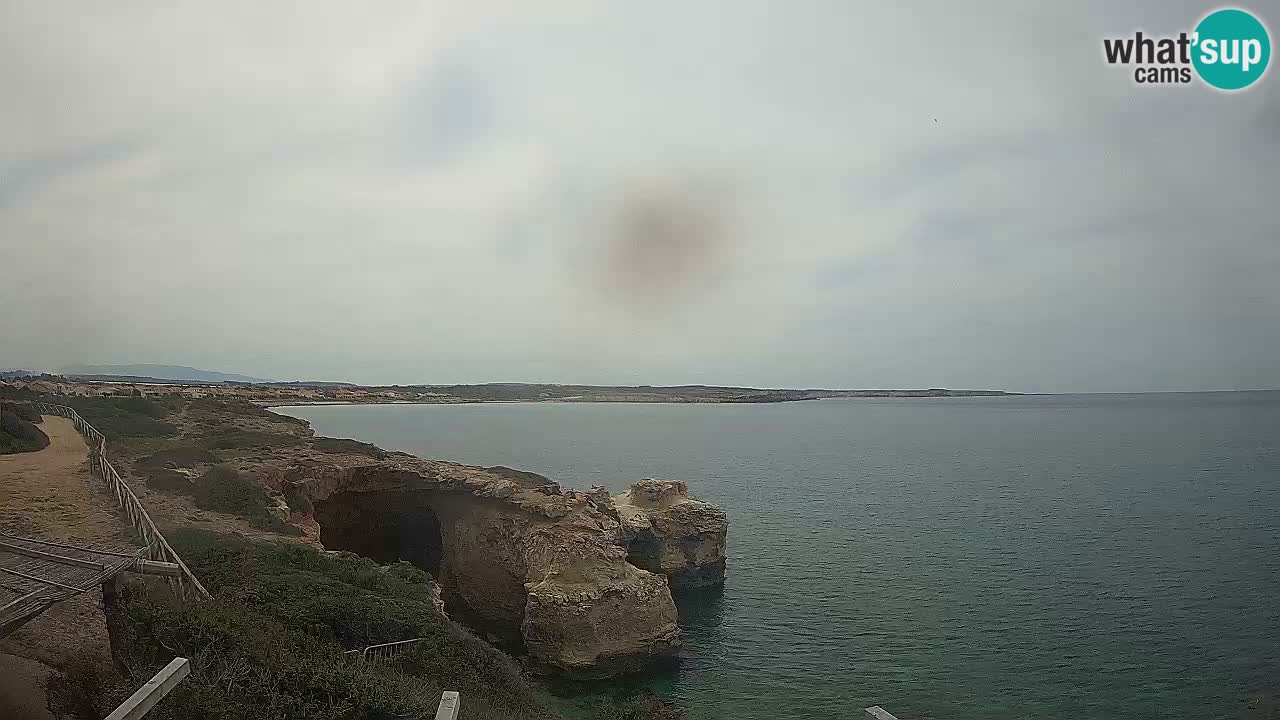 Webcam en direct Plage Putzu Idu – Arco di S’Architteddu – Oristano livecam Sardaigne – Italie