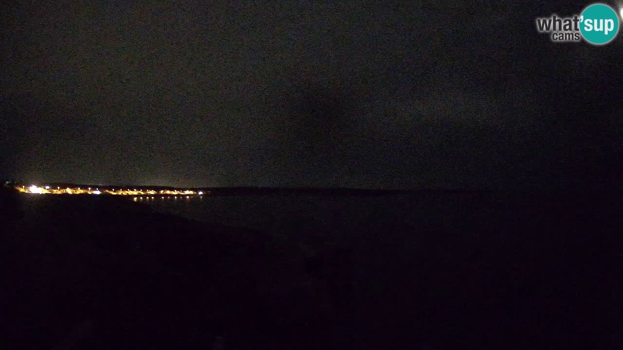 Live Webcam Putzu Idu beach – Arco di S’Architteddu – Oristano livecam Cerdeña – Italia