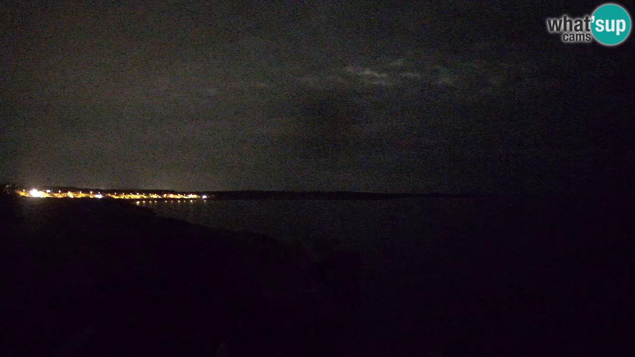 Spletna kamera v živo Plaža Putzu Idu – Arco di S’Architteddu – webcam Oristano Sardinija – Italija