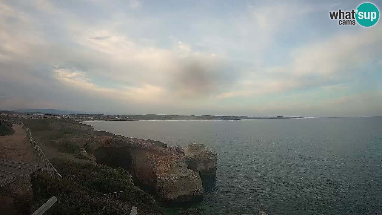 Live Webcam Spiaggia Putzu Idu – Arco di S’Architteddu – Oristano livecam Sardegna