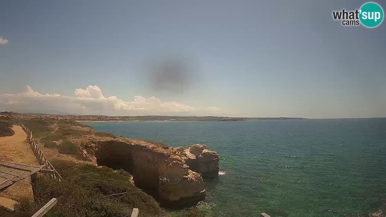 Live Webcam Putzu Idu Strand – Arco di S’Architteddu – Oristano livecam Sardinien – Italien
