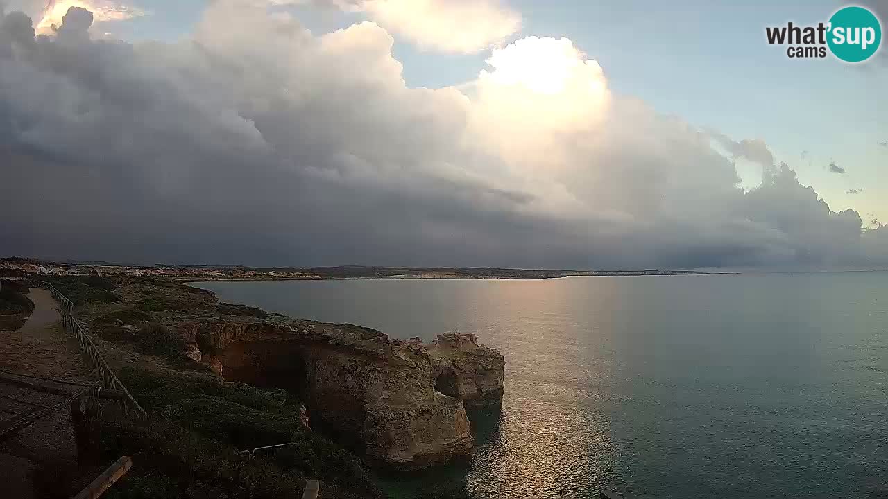 Webcam en direct Plage Putzu Idu – Arco di S’Architteddu – Oristano livecam Sardaigne – Italie