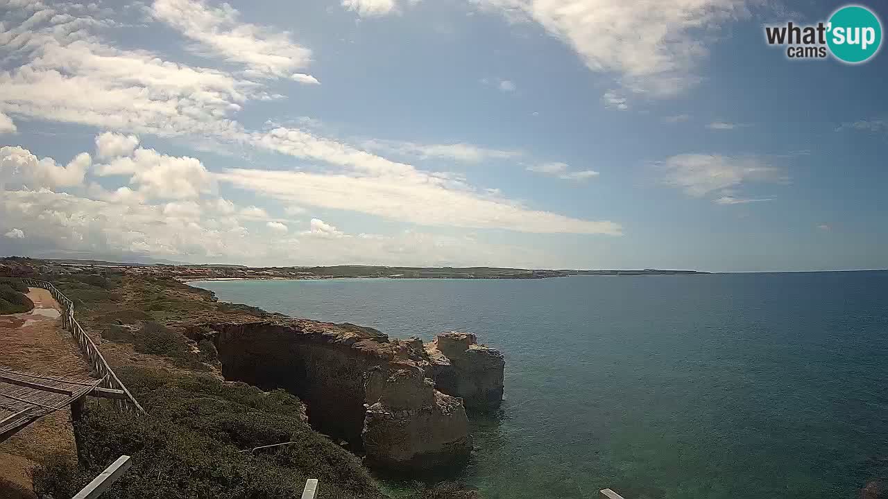 Webcam en direct Plage Putzu Idu – Arco di S’Architteddu – Oristano livecam Sardaigne – Italie