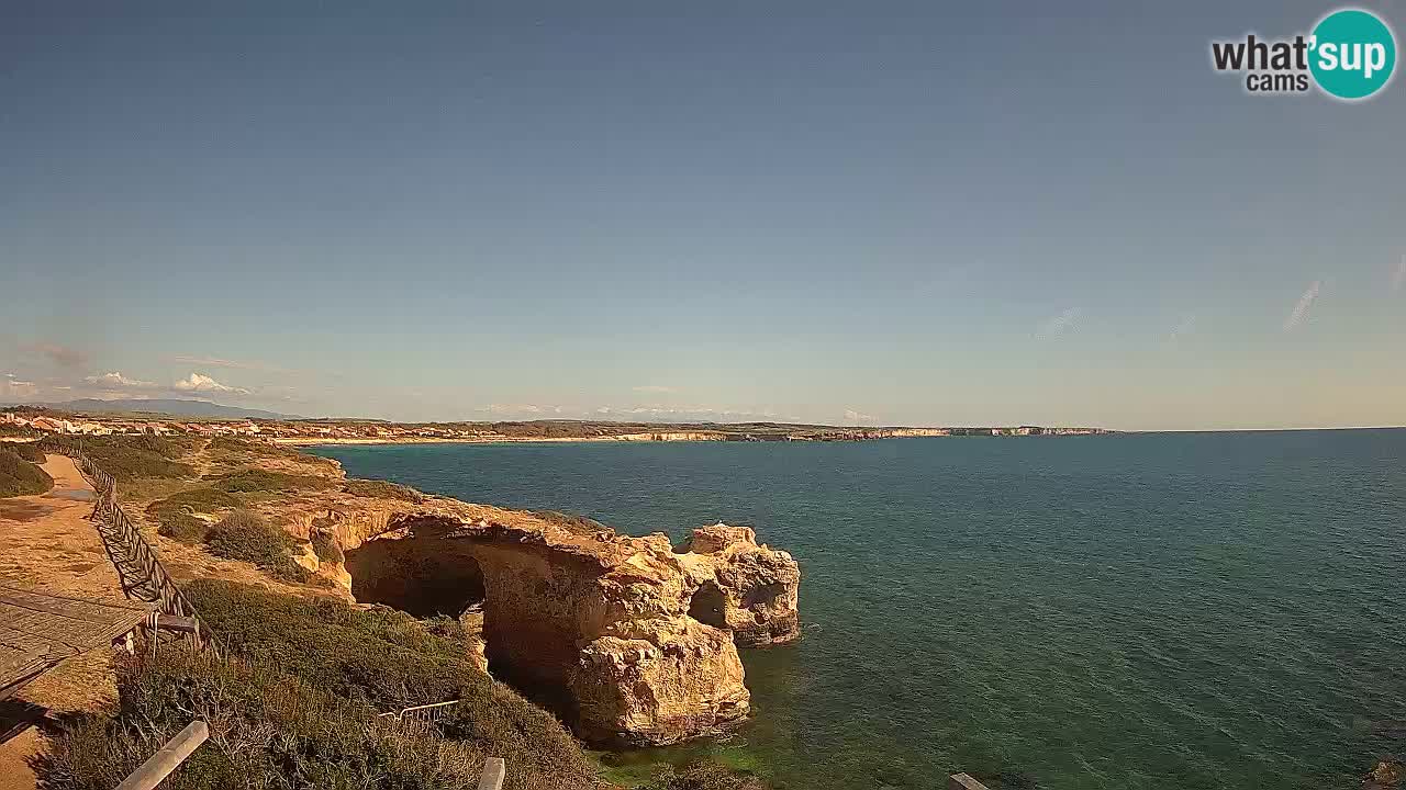 Live Webcam Spiaggia Putzu Idu – Arco di S’Architteddu – Oristano livecam Sardegna