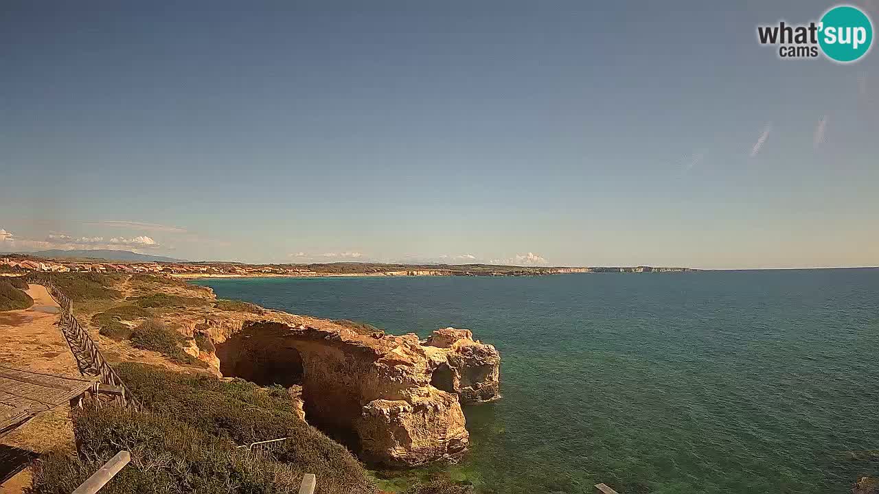 Web kamera uživo Plaža Putzu Idu – Arco di S’Architteddu – Oristano Sardinija – Italija