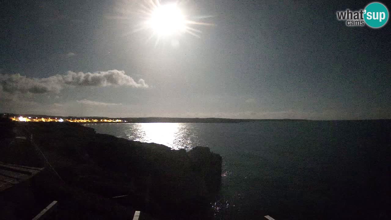 Live Webcam Putzu Idu beach – Arco di S’Architteddu – Oristano livecam Cerdeña – Italia