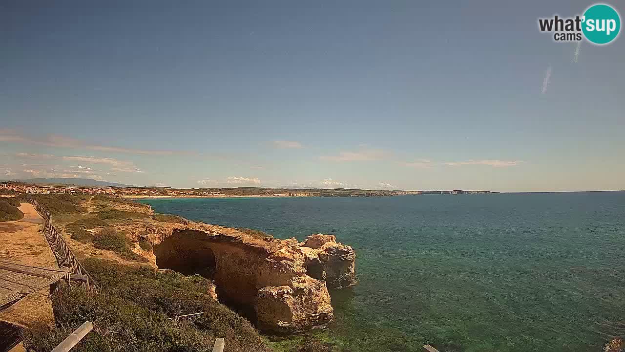 Web kamera uživo Plaža Putzu Idu – Arco di S’Architteddu – Oristano Sardinija – Italija