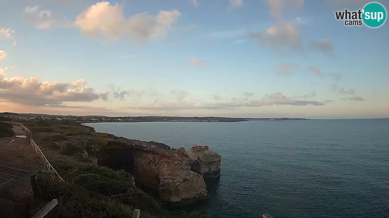 Live Webcam Putzu Idu beach – Arco di S’Architteddu – Oristano livecam Cerdeña – Italia