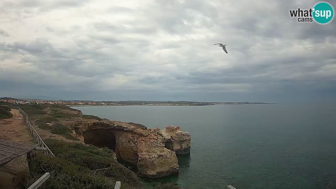 Live Webcam Spiaggia Putzu Idu – Arco di S’Architteddu – Oristano livecam Sardegna