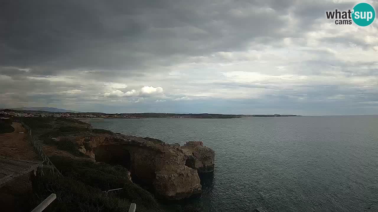 Live Webcam Putzu Idu Strand – Arco di S’Architteddu – Oristano livecam Sardinien – Italien