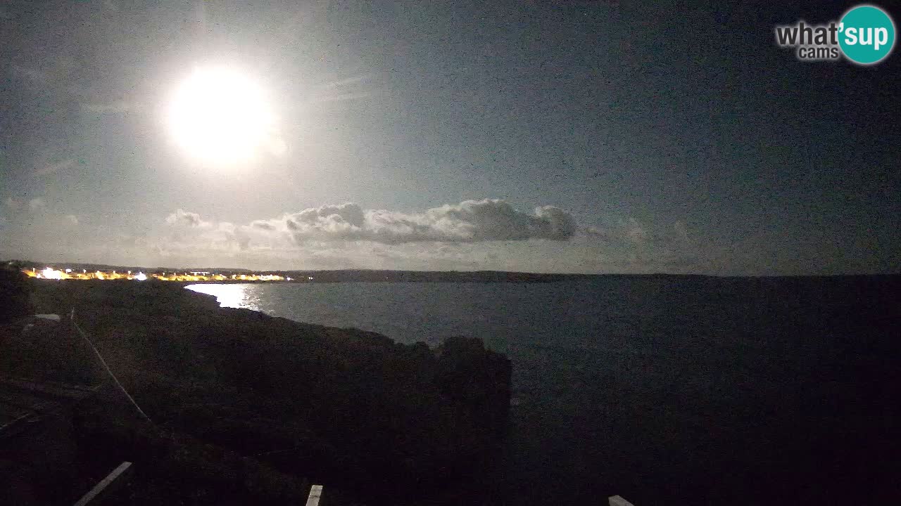 Live Webcam Putzu Idu beach – Arco di S’Architteddu – Oristano livecam Sardinia – Italy