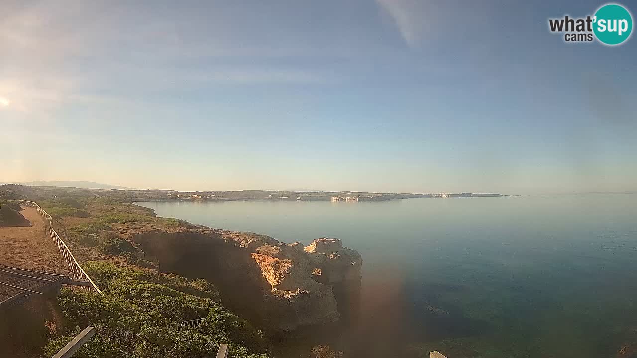 Live Webcam Putzu Idu beach – Arco di S’Architteddu – Oristano livecam Cerdeña – Italia