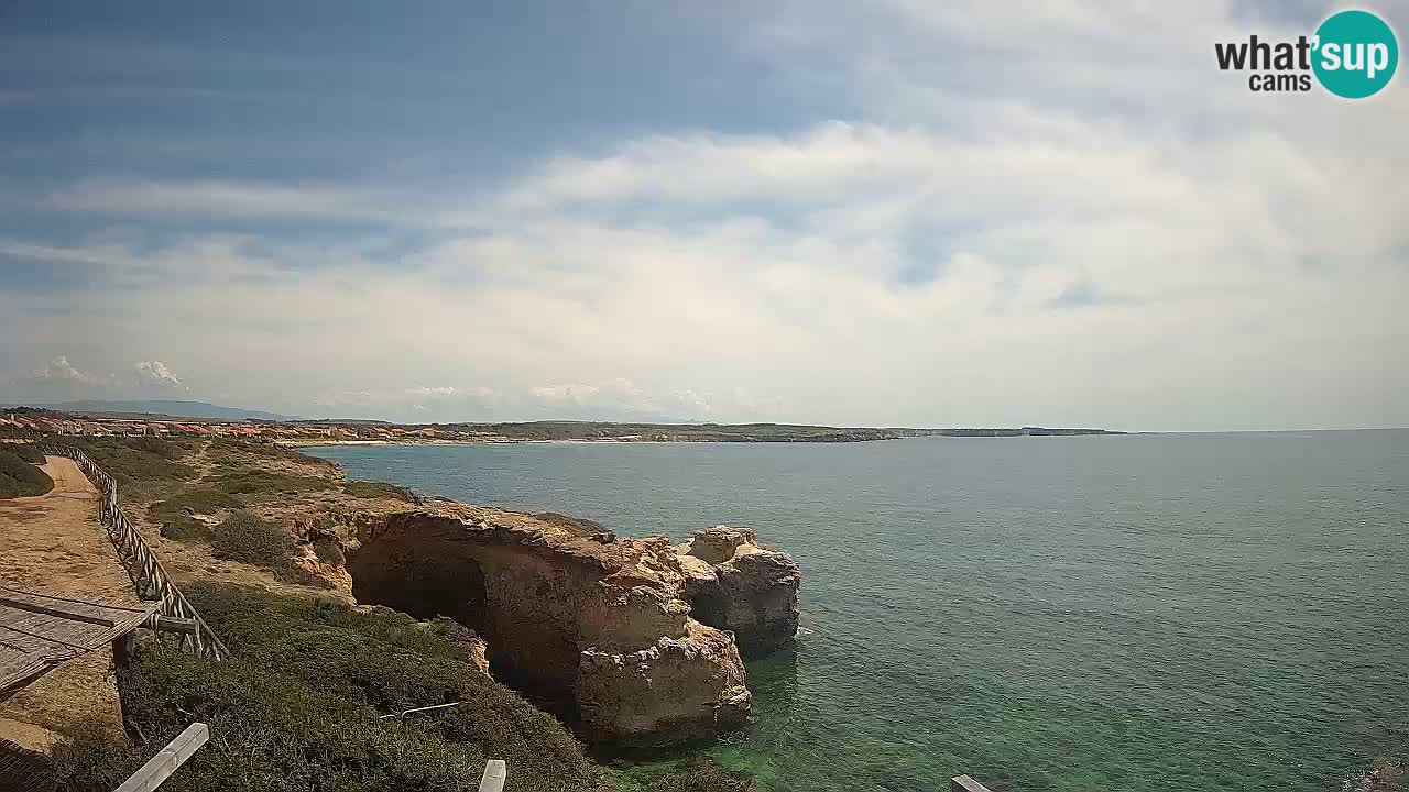 Web kamera uživo Plaža Putzu Idu – Arco di S’Architteddu – Oristano Sardinija – Italija