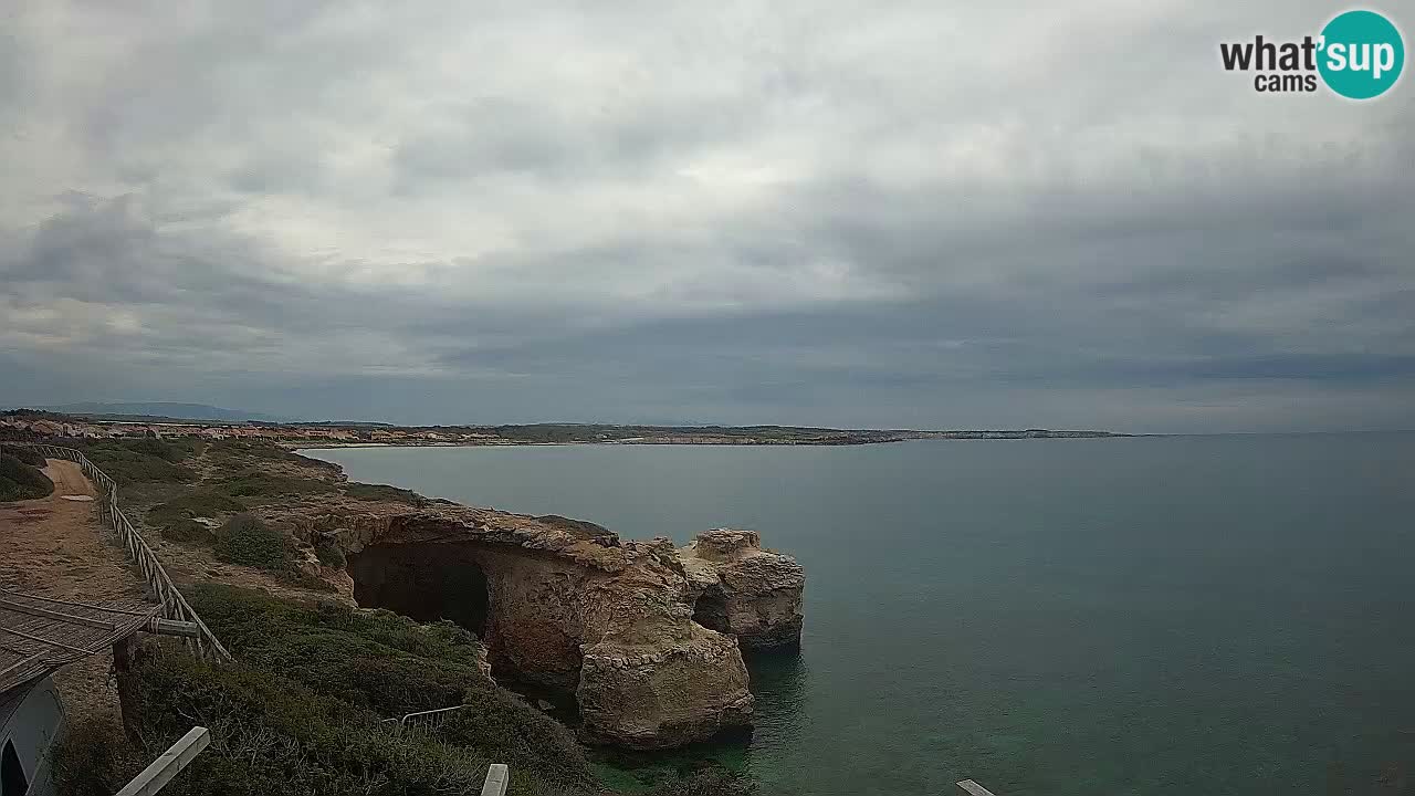 Live Webcam Spiaggia Putzu Idu – Arco di S’Architteddu – Oristano livecam Sardegna