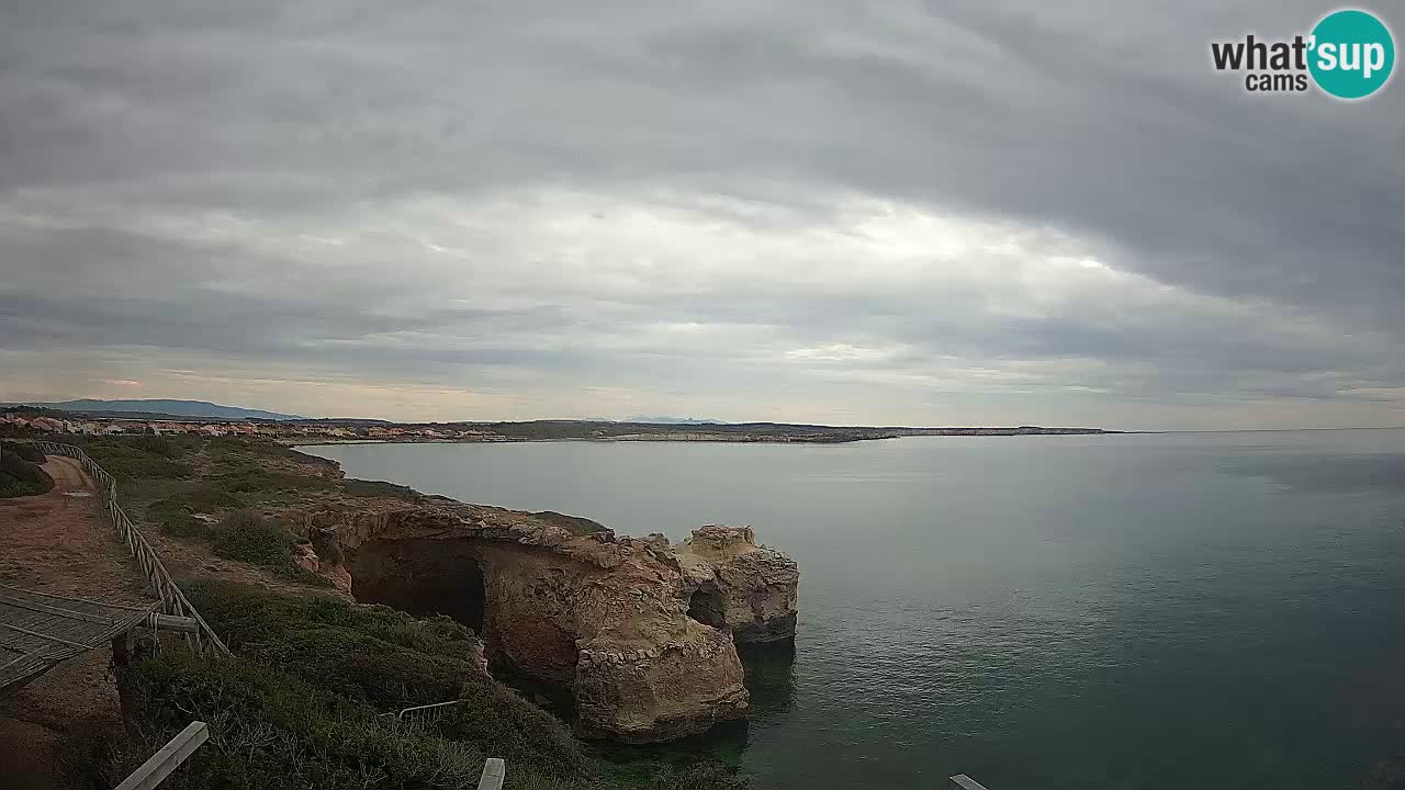 Live Webcam Putzu Idu Strand – Arco di S’Architteddu – Oristano livecam Sardinien – Italien