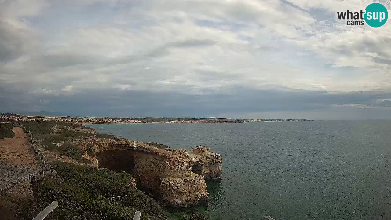 Webcam en direct Plage Putzu Idu – Arco di S’Architteddu – Oristano livecam Sardaigne – Italie